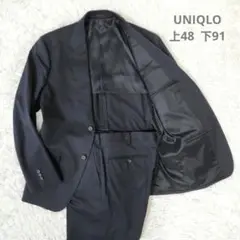 UNIQLO ユニクロ ストレッチウール セットアップ スーツ プレミアムウール