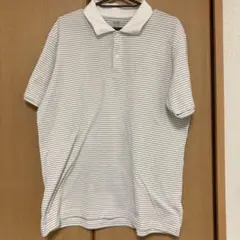ボーダー　ポロシャツ 白黒