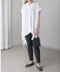BouJeloud Ａラインスッキッパーチュニックのサムネイル
