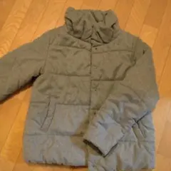 earth music&ecology グレー ダウンジャケット