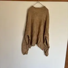 ビックサイズ✨美品✨CHERFLY ベージュ【 2XL】 ニットセーター