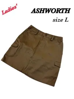 ASHWORTH アシュワース　スカート　レディースL ミニスカート　ゴルフ