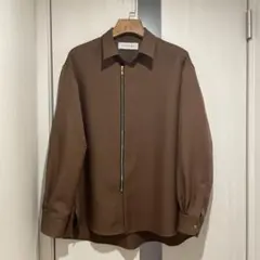 CULLNI 24AW ジップポケットシャツ ダークブラウン サイズ1 - メルカリ