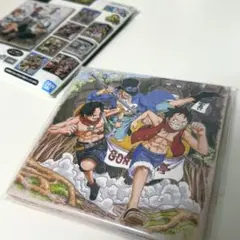 ワンピース ルフィ エース サボ アートコースター まとめ売り - メルカリ