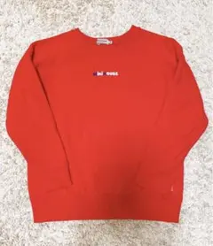 MIKIHOUSE ミキハウス　トレーナー　定番　スウェット　120 赤　ロゴ