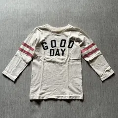 送料込 STORE'S ストアーズ GOOD DAY 七分袖Tシャツ 34
