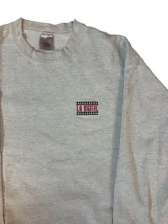 LA DIGITAL グレー クルーネック スウェット フルーツオブザルーム