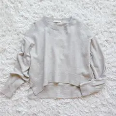 美品 GALERIE VIE 2025モデル ニット 日本製短丈 オーバーサイズ