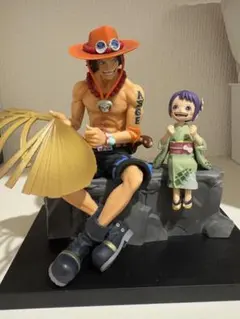 ワンピース一番くじ　A賞　ワノ国編　第二幕　エース&お玉