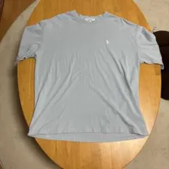 U.S. POLO ASSN. 半袖Tシャツ ライトブルー LLサイズ