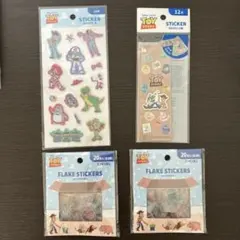 トイストーリー　6枚　Hセット　セリア　まとめ売り　フレーク/ふわふわ/スライド