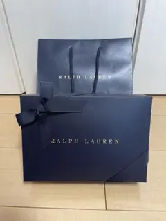 Ralph Lauren ハンカチ 2枚セット　ショッパー付き　ギフト用のサムネイル