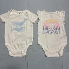 BabyGAP 半袖ロンパース 18-24ヶ月 (90cm)