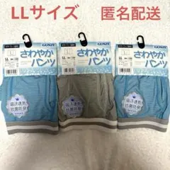 GUNZE さわやかパンツ LLサイズ（94〜104） 3枚セット