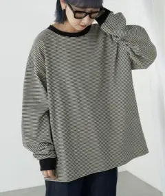 【CIAOPANIC TYPY】オーバーサイズスウェットロンTee Lサイズ