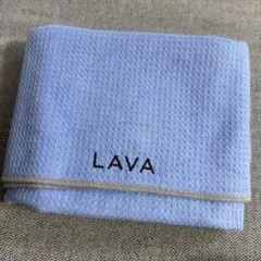 LAVA 水色 メッシュタオル　ラグ　ヨガマット