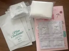 おまけ付き＊ALBION スキコン　パック4枚&洗顔石鹸&コットン