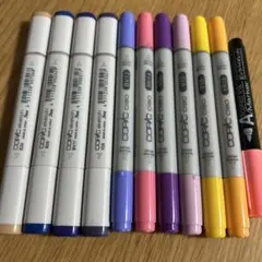 コピック スケッチ チャオ 他　11本セットのサムネイル