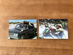 仮面ライダー チップス カード2003年版 2枚