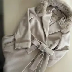 Apuweiser-riche フード付きウールコート サイズ2