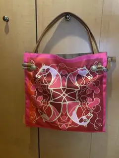 馬柄スカーフバック