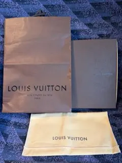 LOUIS VUITTON ギフトボックス ショッパー 保存袋 セット