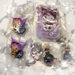 【サンリオ】クロミ 6点セット まとめ売り ガチャガチャ 日焼け