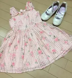 ちまさま専用　 キッズ♡ワンピース 120㌢ ピンク