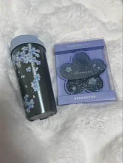 スターバックス2026 桜タンブラー・コースターの2点セット
