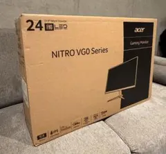 【極美品】Acer VG240YPbmiipx 23.8型 144Hz 外箱のサムネイル