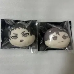 ハイキュー‼︎ おまんじゅうにぎにぎマスコット 3B 及川徹 岩泉一