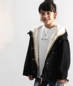 ￼キッズ ボアライナー付き3WAYマウンテンパーカー 150 cm