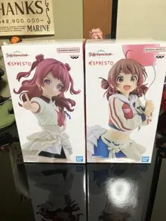 学園アイドルマスター　フィギュア　学マス 花海咲季 花海佑芽 2種セット