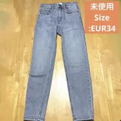 【ZARA】レディースグレー スキニーデニム(EUR34)