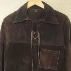60s レースアップレザージャケット USA製のサムネイル