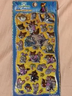 ズートピア プチドロップステッカー