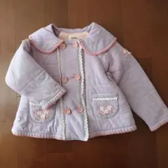 Souris☆コート☆ラベンダー☆花 レース☆95