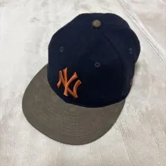NYロゴ ベースボールキャップ ネイビー