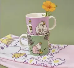 ムーミン アラビア マグカップ スイートハーツ & ラビングケア ペア セット