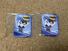 ハイキュー　GraffArt スクエア缶バッジ　影山