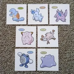 【匿名配送】　ポケモン　デコキャラシール　まとめ売り