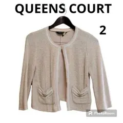 ♥️クリーニング済♥️【QUEENS COURT】２(M相当) ピンクのサムネイル