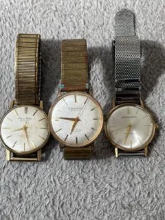 Citizen SEIKO手巻き時計 3本セット