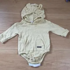 くま耳　パーカー　ロンパース　70 80