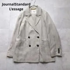 良品✨ 24SS ジャーナルスタンダードレザージュ テーラードジャケット ダブル