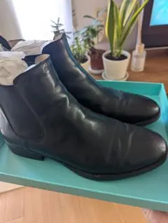 ラスト一足♥BEAU♥ブラック サイドゴアブーツ♥25.5cm