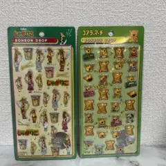 正規品　ボンボンドロップシール　じゃがりこ コアラのマーチ 2種
