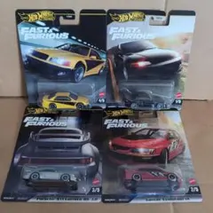 ホットウィール ワイルドスピードセット R34 スープラ エクリプス 新品