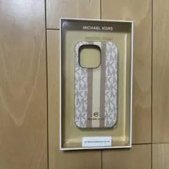 純正新品未使用MICHAEL KORS iPhone14Pro用ケース