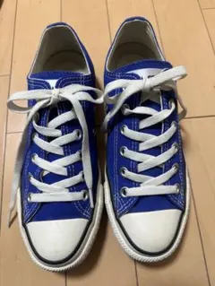 CONVERSE ALL STAR REACT 青 スニーカー24.0